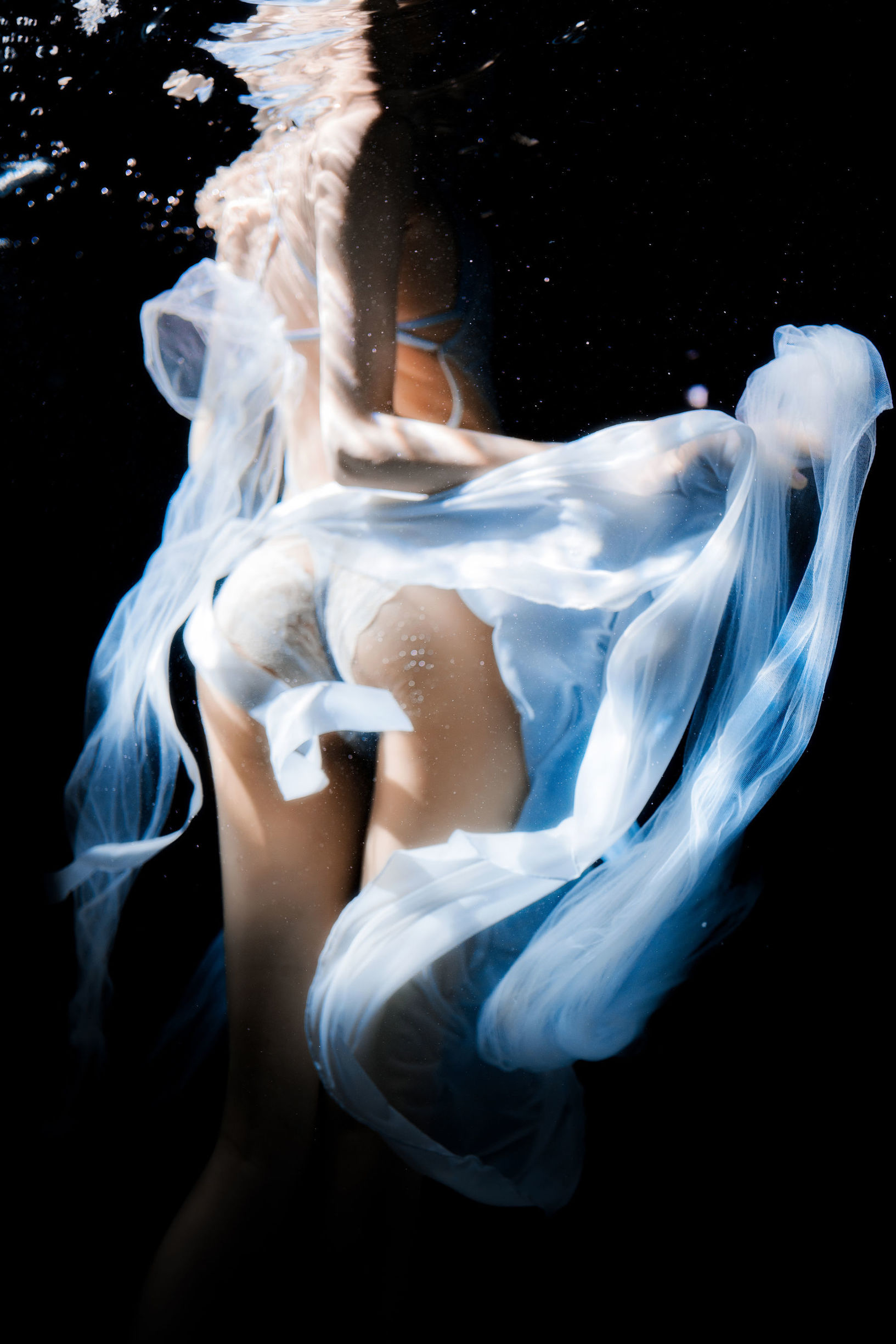 [网红COSER]萌系小姐姐木绵绵OwO清澈水下插图4